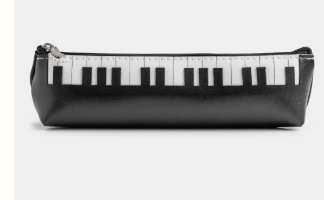 Keyboard Pouch Made from Vegan Apple Leather Vegan Small 13cm x 9cm