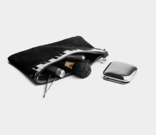 Keyboard Pouch Made from Vegan Apple Leather Vegan Large 22cm x 14cm