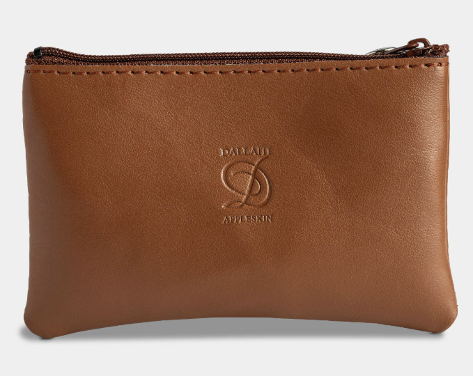 Violin, viola, or cello Coin Purse or Credit Card Holder Made from Vegan Apple Leather Vegan