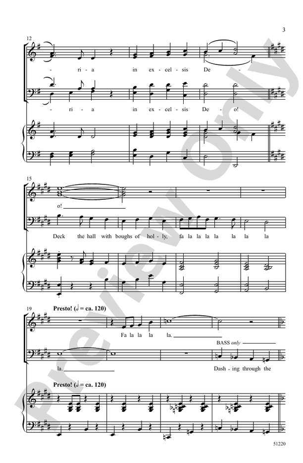 A Festive Christmas Trilogy - SATB Choral Octavo (Digital Download)