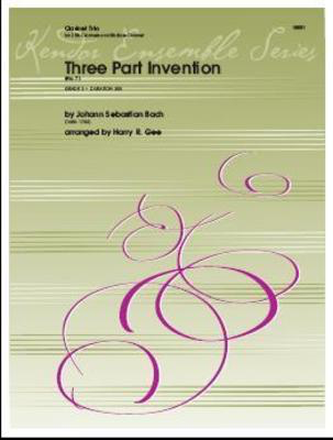 Three Bach Chorales - 2 Altos, Tenor and Baritone Saxes - Bach / Contorno - Saxophone Kendor Music Saxophone Quartet Score/Parts