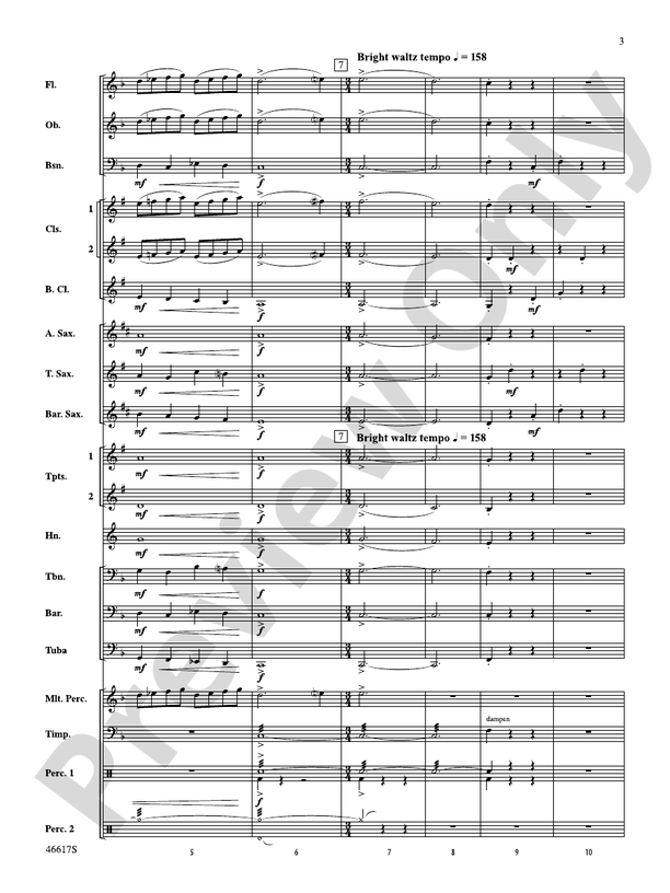 The Masque of the Red Death - Concert Band Conductor Score & Parts (Digital Download)