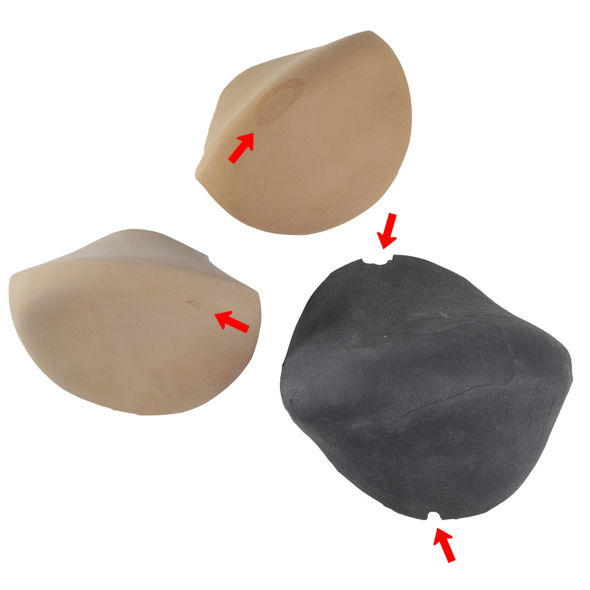 Strad Pad Standard Chin Comforter for Violin and Fractional Viola Factory Second