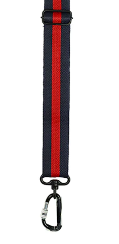 Case Strap - Bam Neoprene Case Strap (Single) for Hightech Case with Security Hooks - Blue & Red