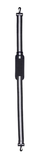 Case Strap - Bam Nylon Strap (Single) with Plastic Hooks - Black & White