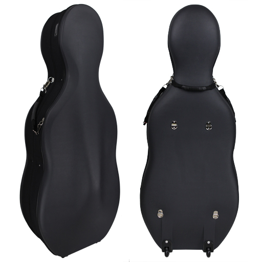 BAM Flight Cover for Cello Case Black w/ Wheels