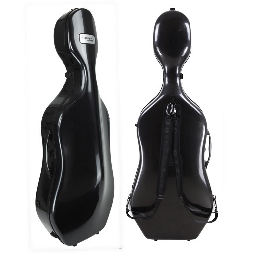 BAM Hightech Compact 3.5 Cello Case Black Carbon