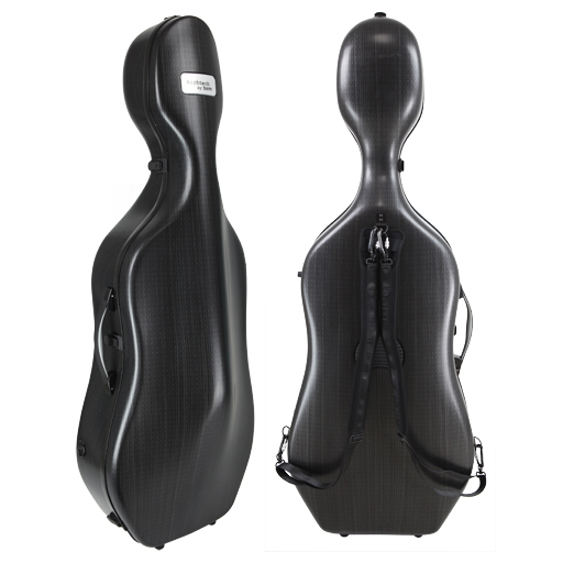 BAM Hightech Compact 3.5 Cello Case Black Lazure