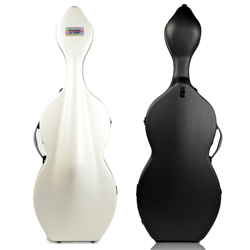 BAM Shamrock Hightech 3.6 Cello Case Pearl White