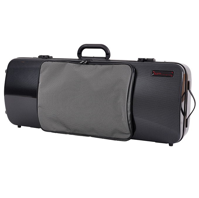 BAM Hightech Oblong with Pocket Viola Case Black Carbon