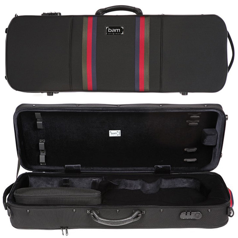 Viola Case - Bam St Germain Stylus Oblong 15"" Black