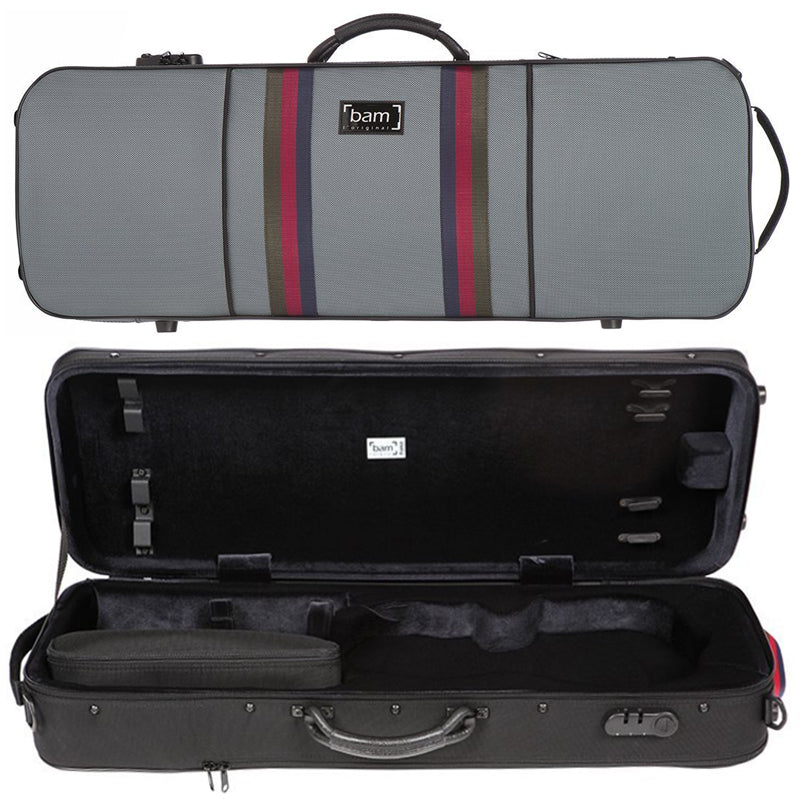 Viola Case - Bam St Germain Stylus Oblong 16"" Grey