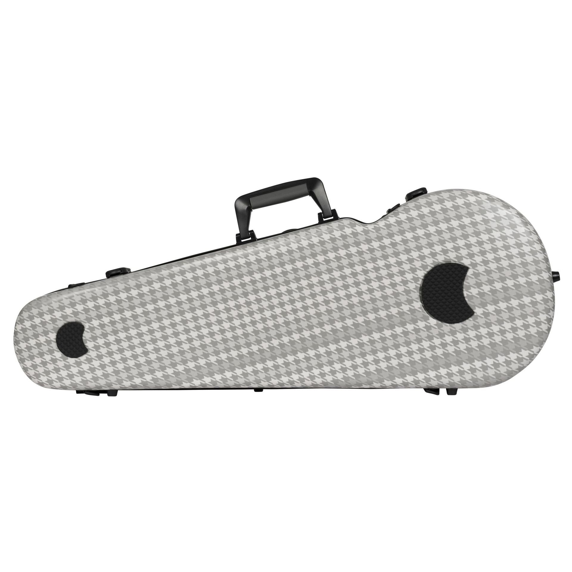 Viola Case - Bam Hightech Contoured, Cabourg, Grey/Black