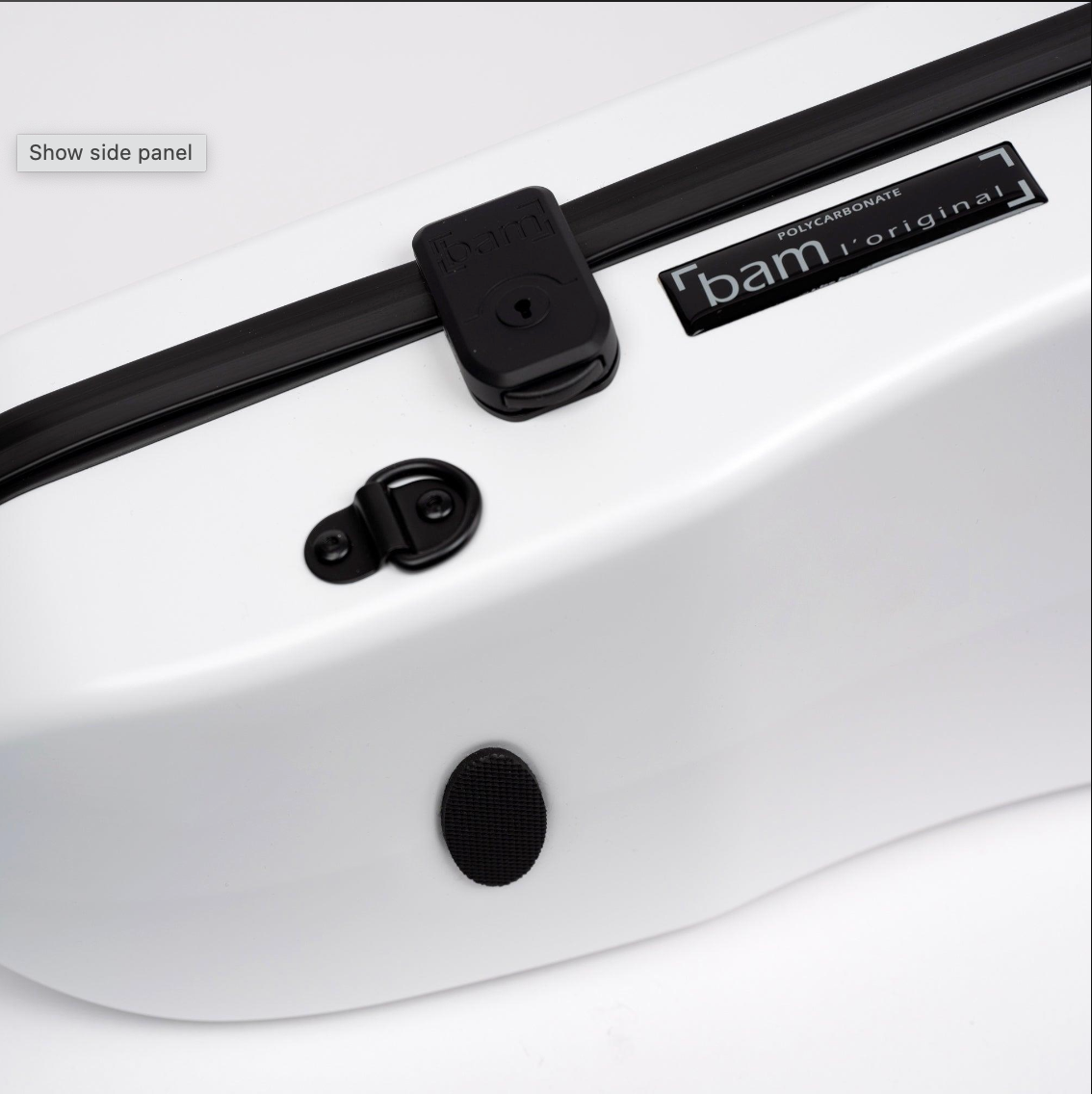 BAM Ice Supreme Hightech Polycarbonate Contoured Viola Case White/Black