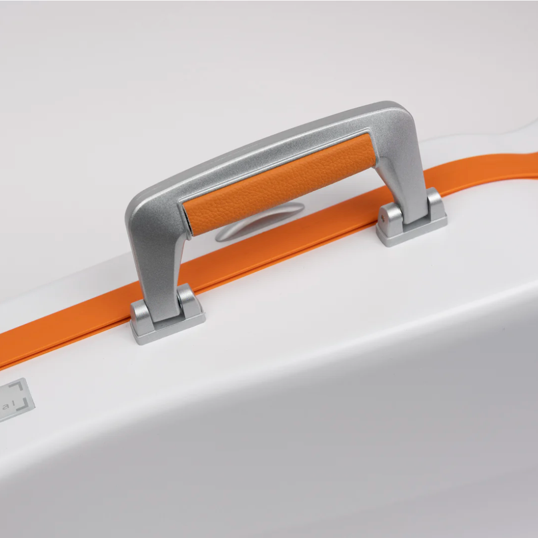 BAM Ice Supreme Hightech Polycarbonate Contoured Viola Case White/Orange