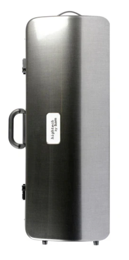 Violin Double Case - Bam Hightech Carbon Case for 2 Violins Tweed