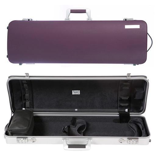 BAM L'Etoile Hightech Oblong Violin Case Violet