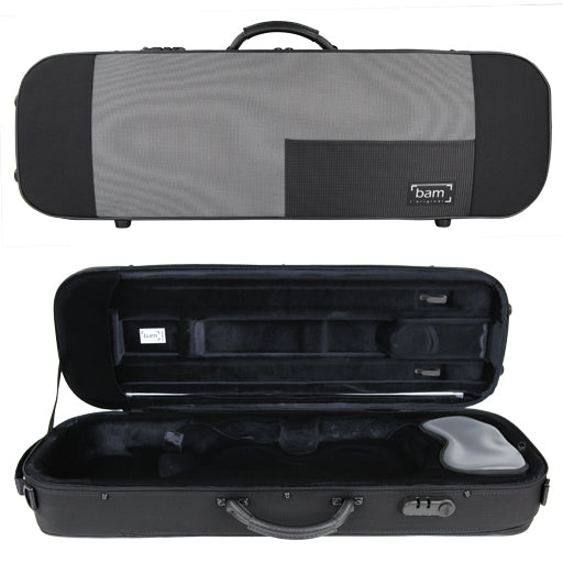 BAM Stylus Oblong Violin Case Black