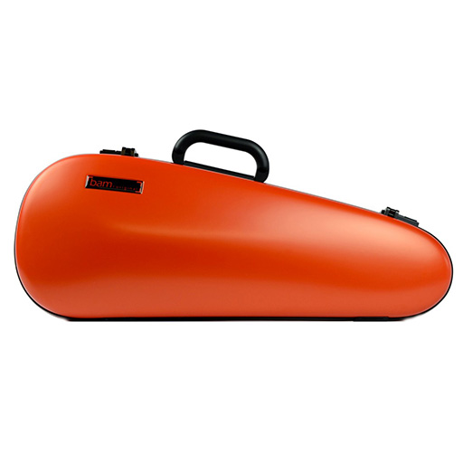 BAM Hightech Overhead Violin Case for Instrument Only Orangey