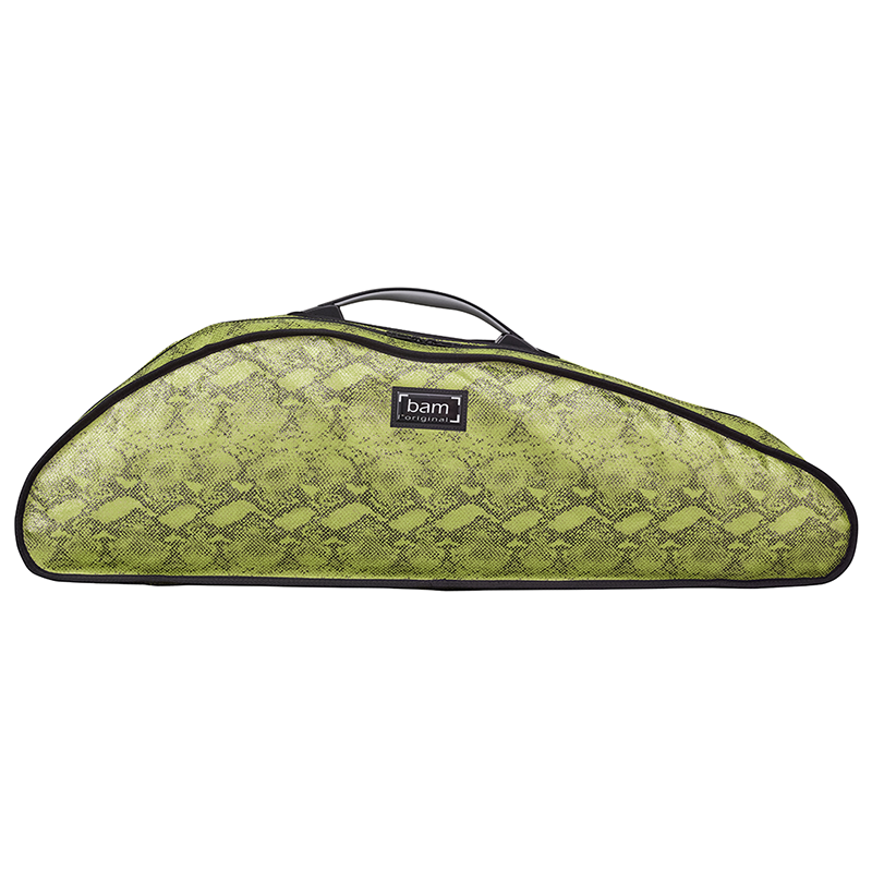 Violin Case - Bam Hoodies for Hightech Slim, Green Snake