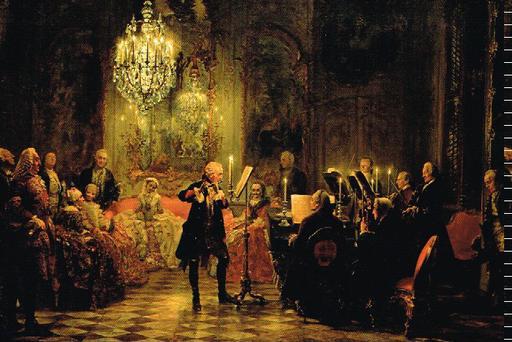 Greeting Card - Flute Concert