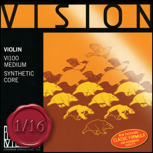 Thomastik Vision Violin, E, 1/16