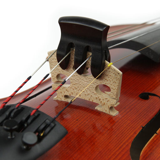 Violin Mute - Kreisler Ebony Wooden Carved