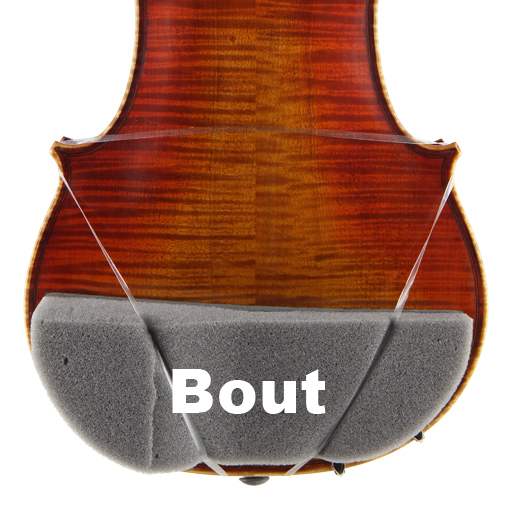 PSR Petite Original Violin Shoulder Rest Pad 1/4-1/8