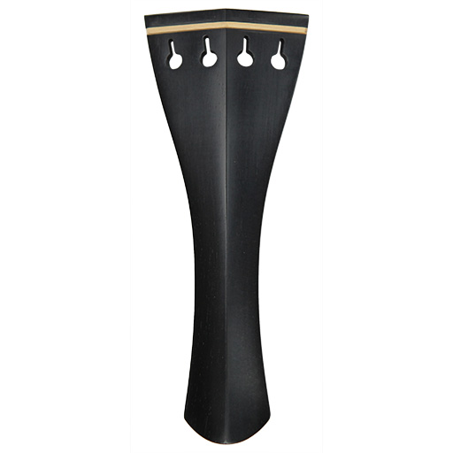 Violin Tailpiece - Kreisler Hill Ebony with Boxwood Trim