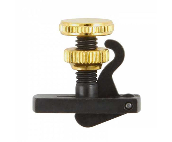 Violin String Adjuster - Black/Gold English