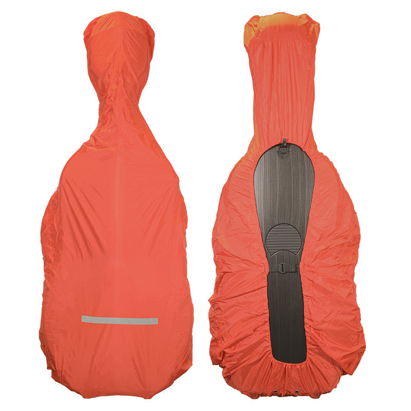 VA Cello Case Rain Cover Orange