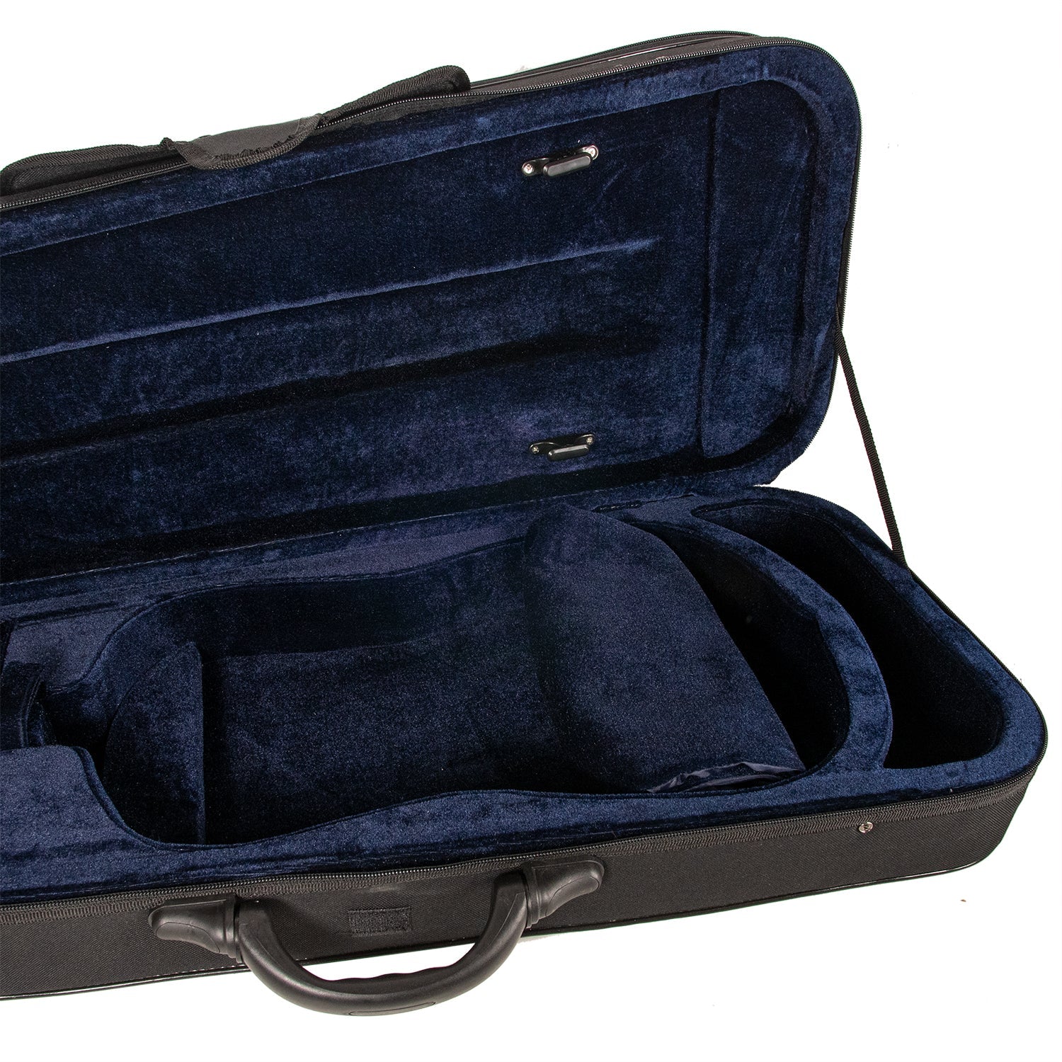 Viola Case - Kreisler 15.5” Lightweight Shaped Blue/Black