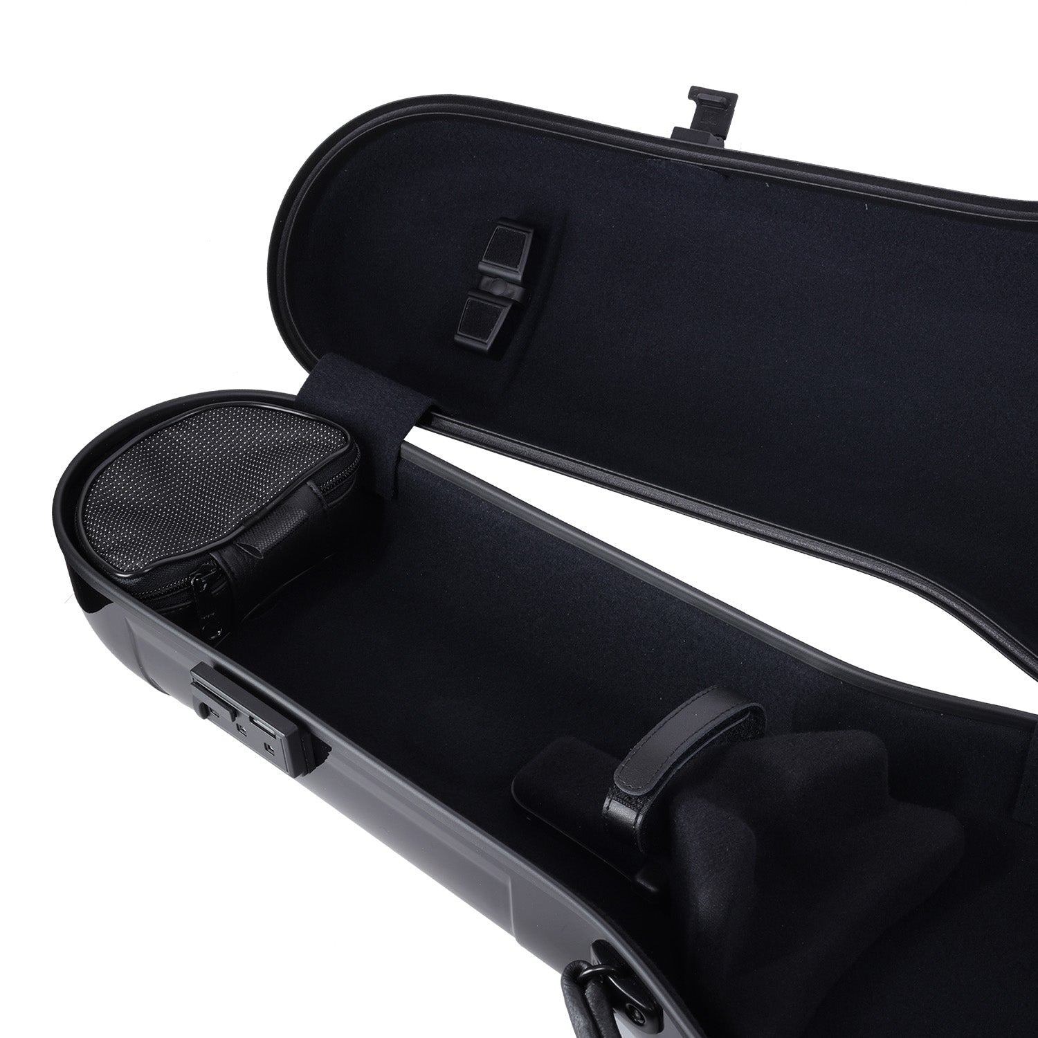 GEWA Air 2.0 Shaped Adjustable Viola Case Black Gloss 13"-17"