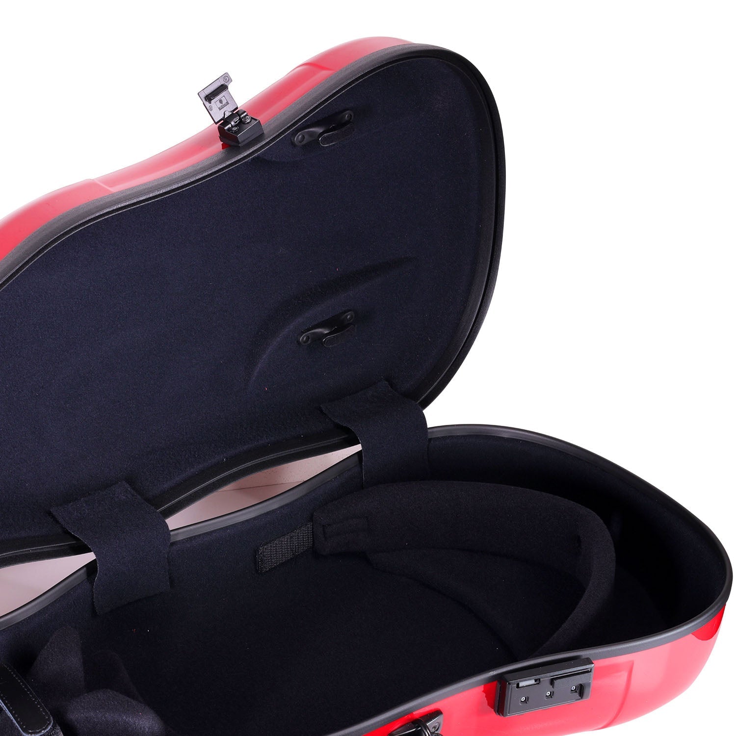GEWA Air 2.0 Shaped Adjustable Viola Case Red Gloss 13"-17"