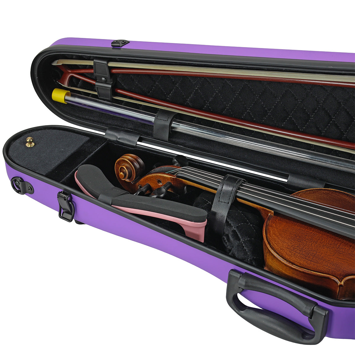 ART Shaped Violin Case 4/4-3/4 Amethyst Purple
