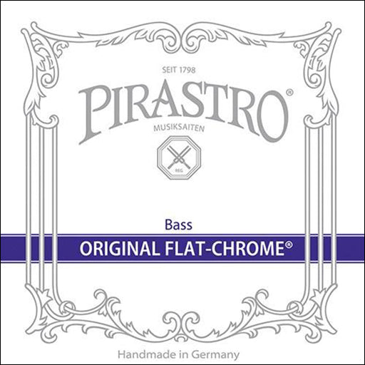 Pirastro Original Flat Chrome Solo Double Bass, A, 3/4