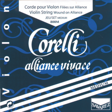 Corelli Alliance Vivace Violin, E (Med/Ball), 4/4 Steel - Special Order Only