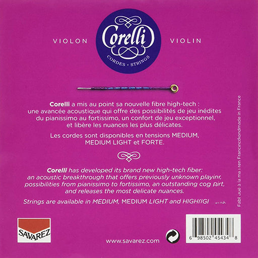 Corelli Cantiga Violin, D (Med), 4/4