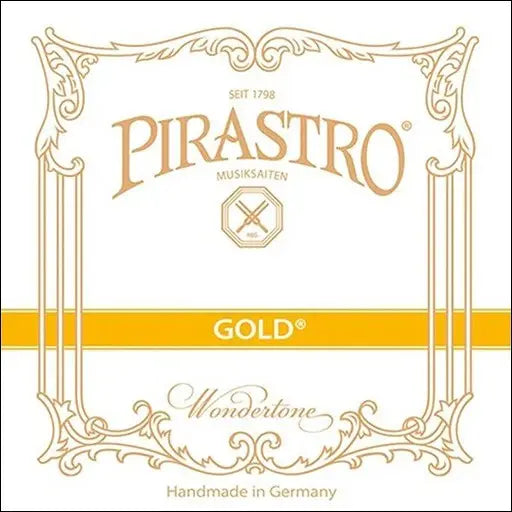 Pirastro Gold Label Violin, E (Med/Steel/Ball), 4/4