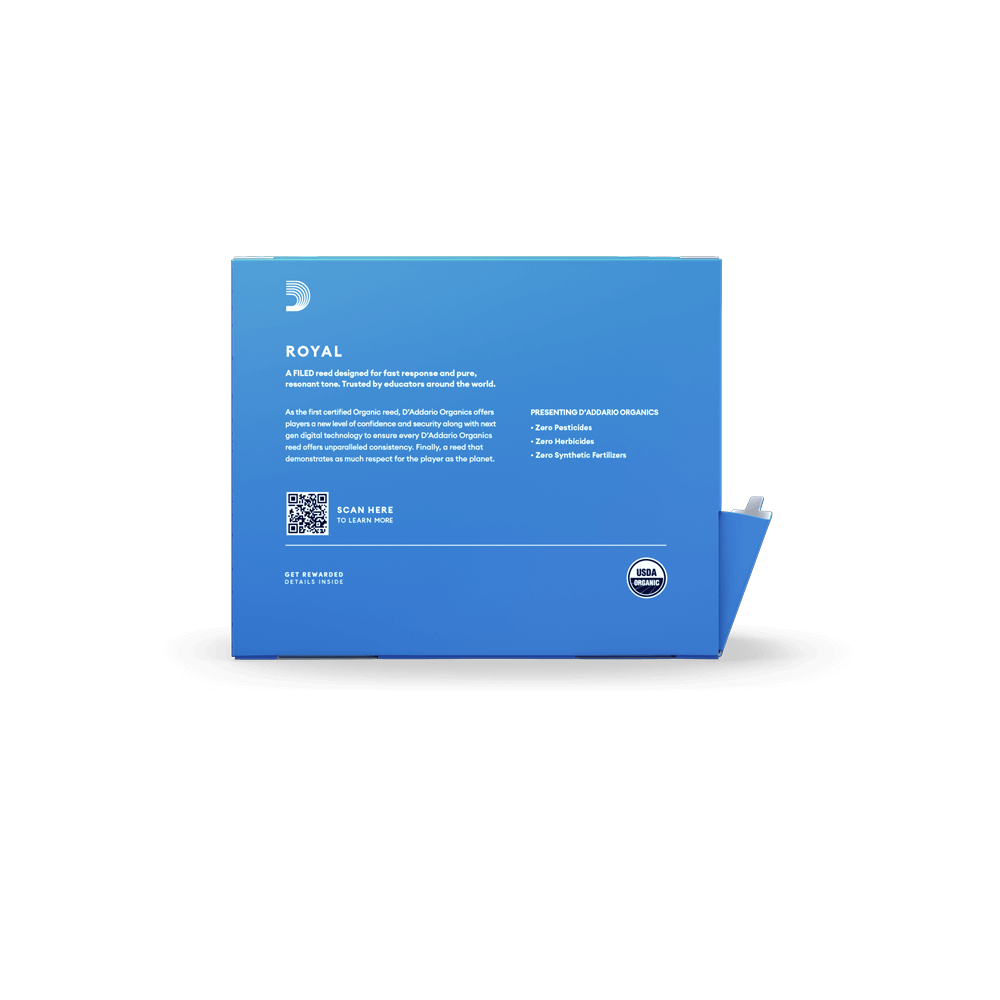 Royal Bb Clarinet Reeds Strength 1.5 Pack of 25