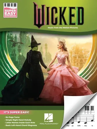 Wicked - Super Easy Songbook - Easy Piano