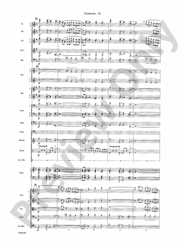 A Salute to the Big Apple – Full Orchestra Conductor Score & Parts (Digital Download)