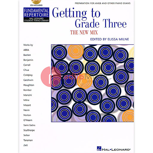 Getting To Grade Three: The New Mix for Piano - Book/OLA
