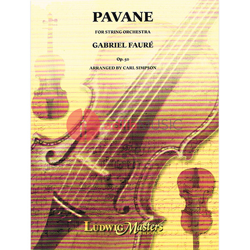 PAVANE OP 50 ARR SIMPSON FOR STRING ORCHESTRA - FAURE - STRING ORCHESTRA - MASTERS MUSIC