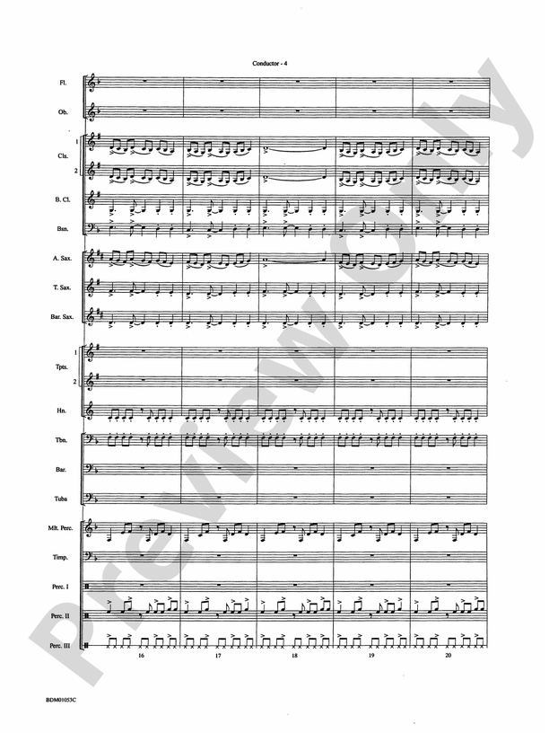 Ashford Celebration - Concert Band Conductor Score & Parts (Digital Download)