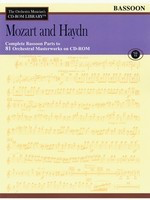Mozart and Haydn - Volume 6 - The Orchestra Musician's CD-ROM Library - Bassoon - Franz Joseph Haydn|Wolfgang Amadeus Mozart - Bassoon Hal Leonard CD-ROM