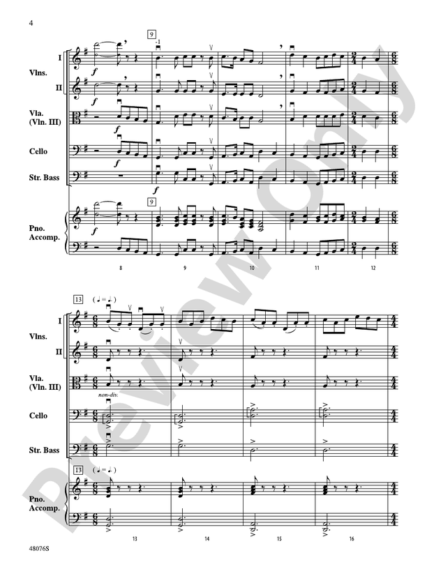 A Musical Passport - String Orchestra Conductor Score & Parts (Digital Download)
