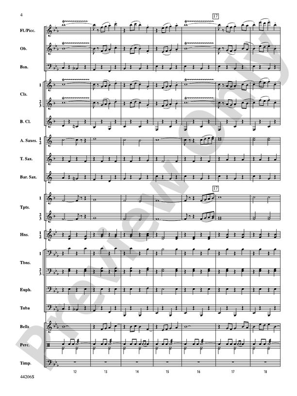 March America - Concert Band Conductor Score & Parts (Digital Download)
