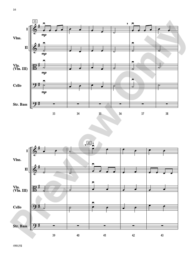 Petite Suite Francaise - String Orchestra Conductor Score & Parts (Digital Download)