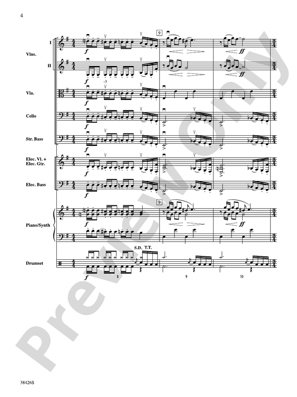 A Mad Russian's Christmas – String Orchestra Conductor Score & Parts (Digital Download)